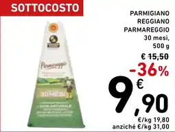 Spazio Conad Parmigiano Reggiano Parmareggio offerta