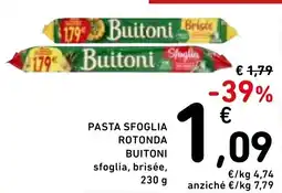 Spazio Conad Pasta sfoglia rotonda Buitoni offerta