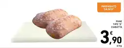 Spazio Conad Pane tipo "0" ciabatta offerta