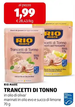 ALDI Rio Mare Trancetti di Tonno offerta