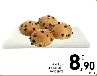 Mini bun cioccolato fondente