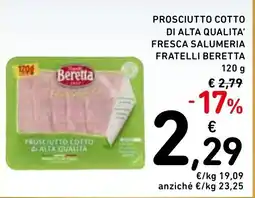Spazio Conad Prosciutto cotto di alta qualità Beretta offerta