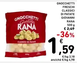 Spazio Conad Gnocchetti classici di patate Rana offerta