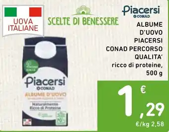 Spazio Conad Album d'uovo Piacersi offerta