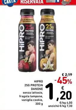 Spazio Conad HiPro 25G Protein Danone offerta