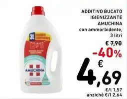 Spazio Conad Additivo bucato igienizzante Amuchina offerta