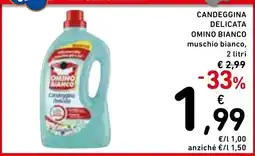Spazio Conad Candeggina delicata Omino Bianco offerta