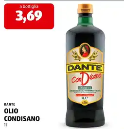 ALDI Dante olio condisano offerta