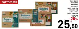 Spazio Conad Pannolini baby-dry Pampers offerta