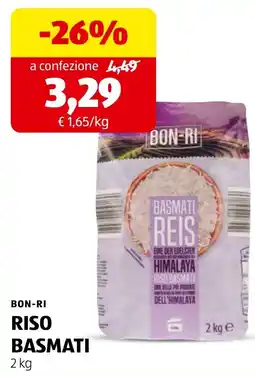 ALDI Bon-ri riso basmati offerta