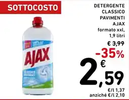 Spazio Conad Detergente classico pavimenti Ajax offerta