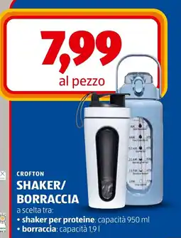 ALDI Crofton shaker/borraccia offerta