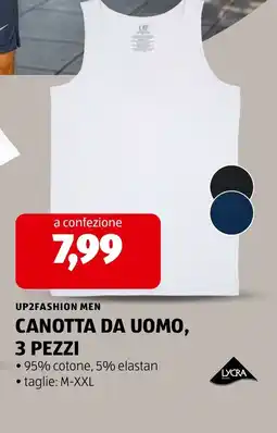 ALDI Canotta da uomo Up2Fashion Men offerta