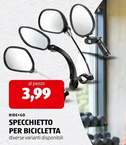 ALDI Specchietto per bicicletta Ride+Go offerta