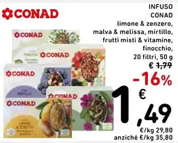 Spazio Conad Infuso Conad offerta