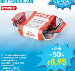 Spazio Conad Teglie rettangolari Pyrex offerta