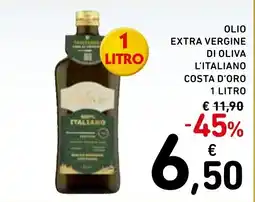 Spazio Conad Olio extra vergine di oliva l'italiano offerta