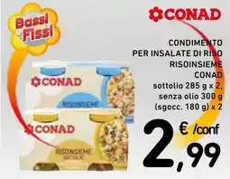 Spazio Conad Condimento per insalate di riso Risoinsieme Conad offerta