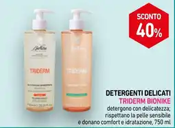 Spazio Conad Detergenti delicati Triderm Bionike offerta
