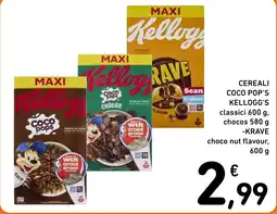 Spazio Conad Cereali Coco Pops Kellogg's offerta