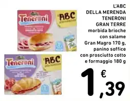 Spazio Conad Teneroni ABC della merenda offerta