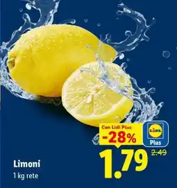 Lidl Limoni offerta