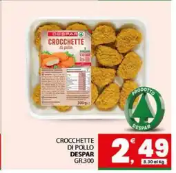 Eurospar Crocchette Di Pollo offerta