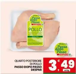 Eurospar Quarto posteriore di pollo offerta