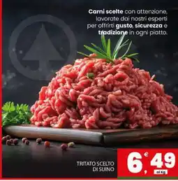 Eurospar TRITATO SCELTO DI SUINO offerta