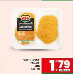Eurospar SOTTILISSIME PANATE AIA offerta