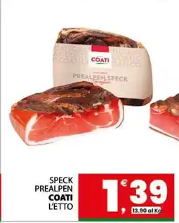 Eurospar SPECK PREALPEN COATI offerta