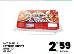 Eurospar Mozzarella offerta