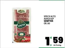 Eurospar Speck Alto Adige IGP offerta