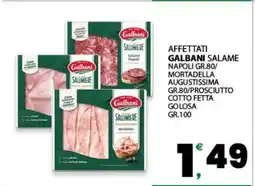 Eurospar AFFETTATI GALBANI offerta
