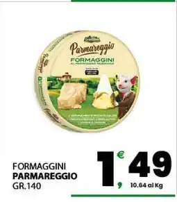 Eurospar FORMAGGINI PARMAREGGIO offerta
