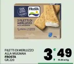 Eurospar FILETTI DI MERLUZZO ALLA MUGNAIA offerta