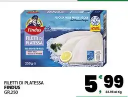 Eurospar Filetti di platessa offerta