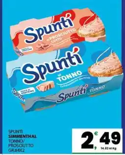 Eurospar SPUNTÌ offerta