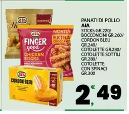 Eurospar PANATI DI POLLO AIA offerta