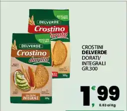 Eurospar Crostini Delverde offerta