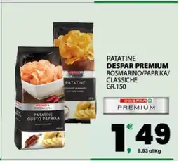 Eurospar Patatine Despar Premium offerta