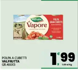 Eurospar POLPA A CUBETTI offerta
