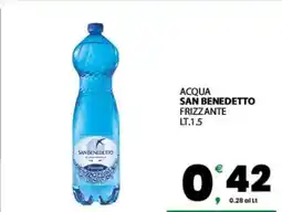 Eurospar ACQUA SAN BENEDETTO FRIZZANTE offerta