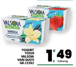 Eurospar Yogurt Yosoi Valsoia offerta