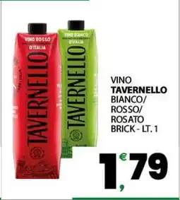 Eurospar Vino Tavernello offerta