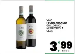 Eurospar Vino Feudo Arancio offerta