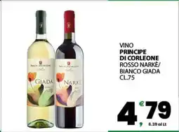 Eurospar Vino Principe di Corleone offerta
