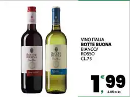 Eurospar VINO ITALIA BOTTE BUONA offerta