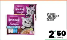 Eurospar WHISKAS offerta