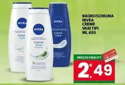 Eurospar BAGNOSCHIUMA NIVEA offerta